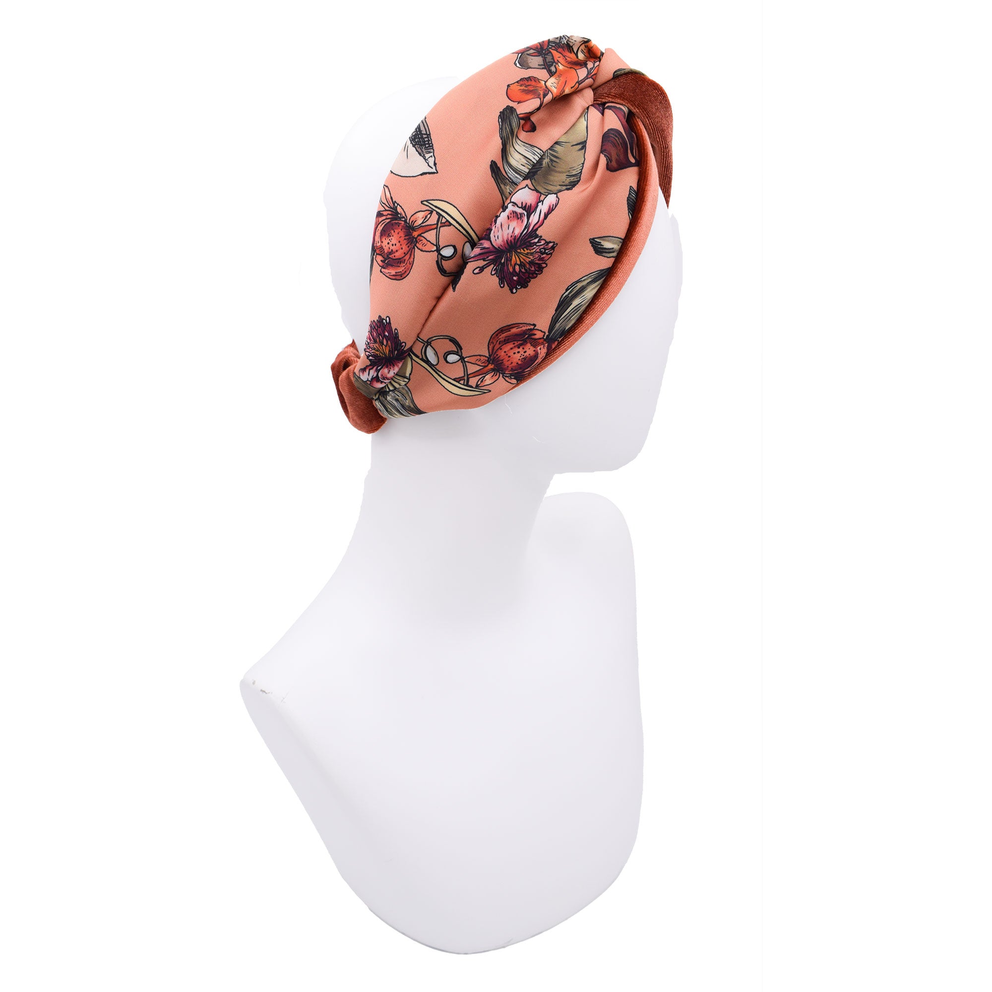 ROSETTE: Bandana κορδέλα μαλλιών, με jungle leaves