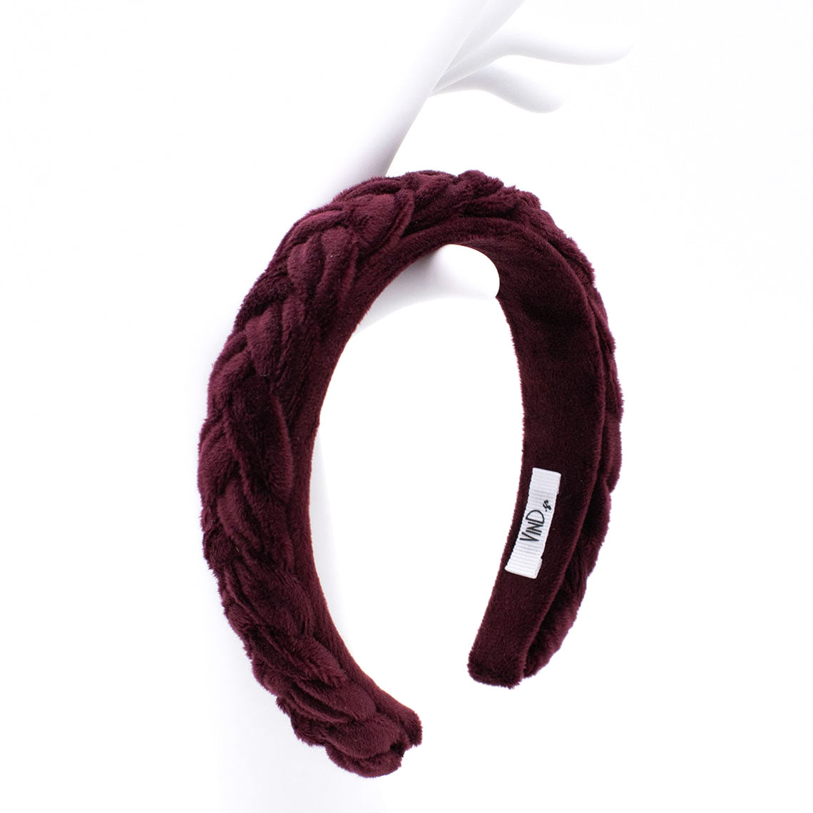 Βελούδινες Στέκες | Velvet headbands - Bordeaux
