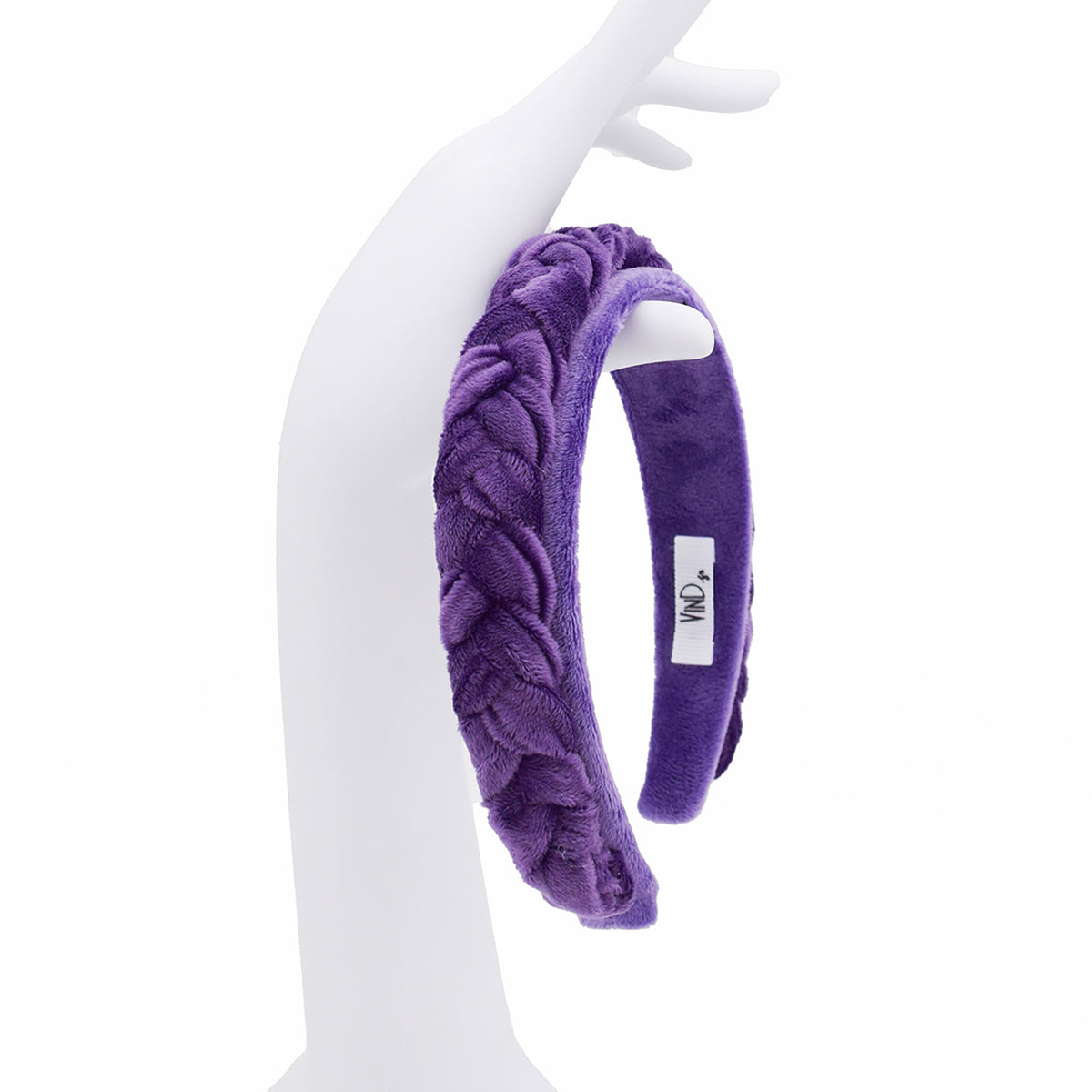 Βελούδινες Στέκες | Velvet headbands - Purple