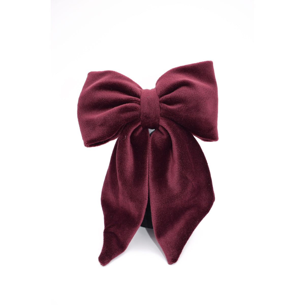 Βελούδινοι Φιόγκοι | Velvet Hair Bows - Bordeaux