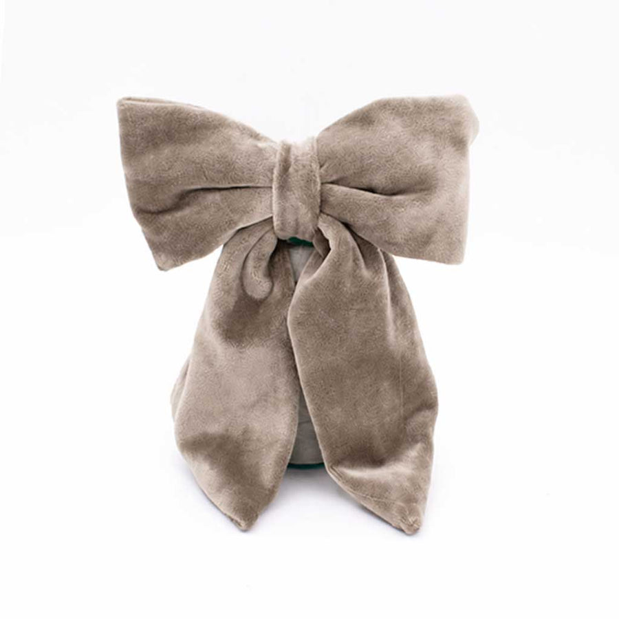 Βελούδινοι Φιόγκοι | Velvet Hair Bows – Elephant