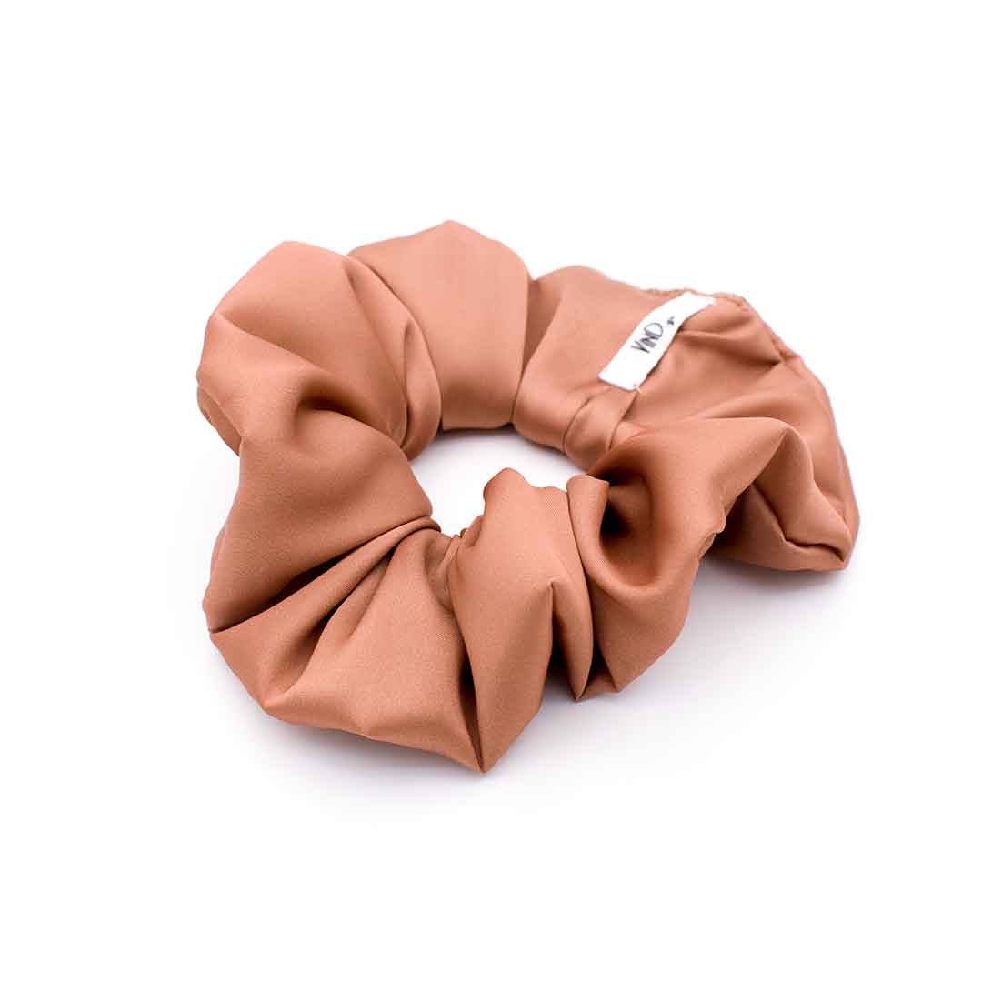 COFFEE: Χειροποίητο Λαστιχάκι scrunchie για τα μαλλιά
