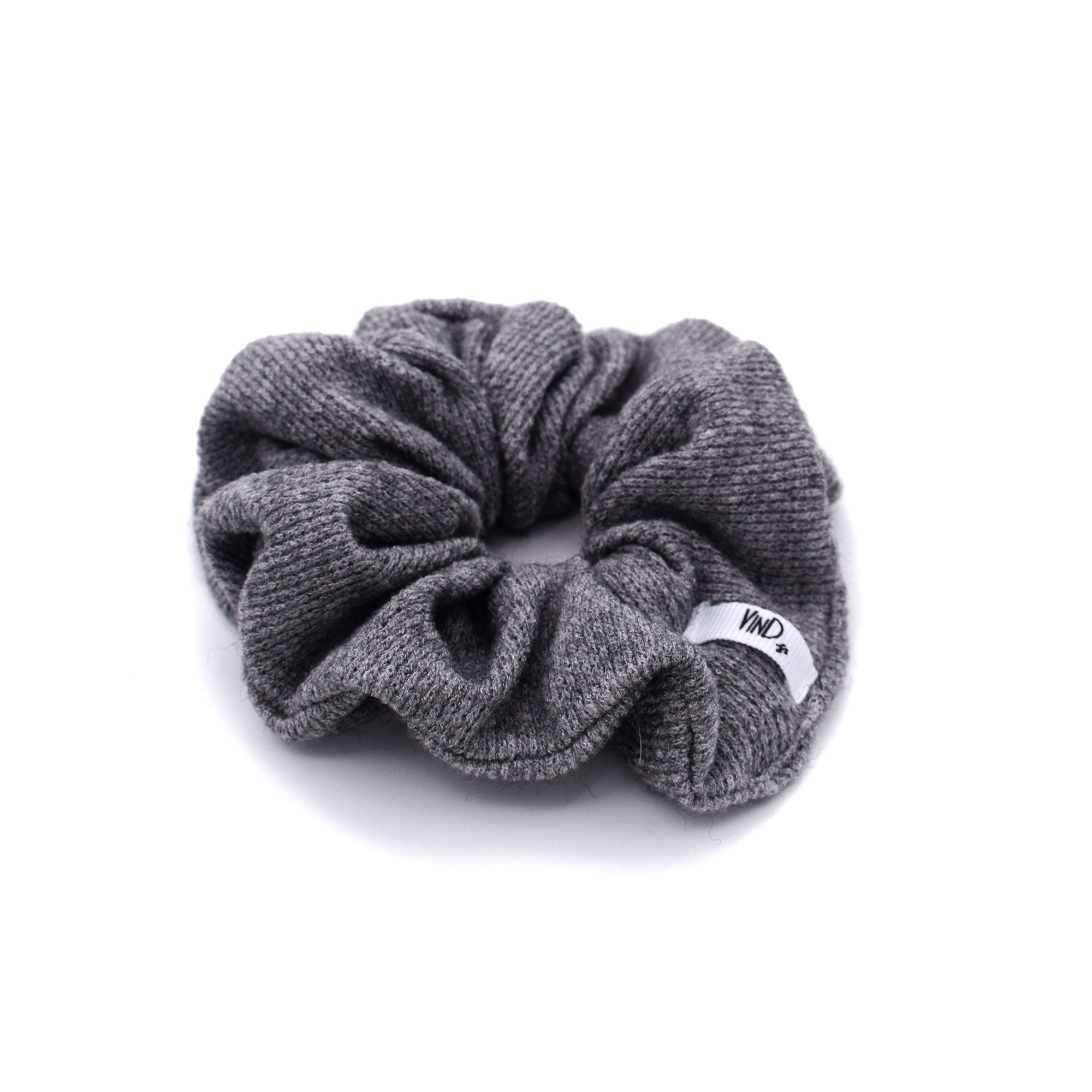 BLACK: Λαστιχάκι μαλλιών, scrunchie, βισκοζ
