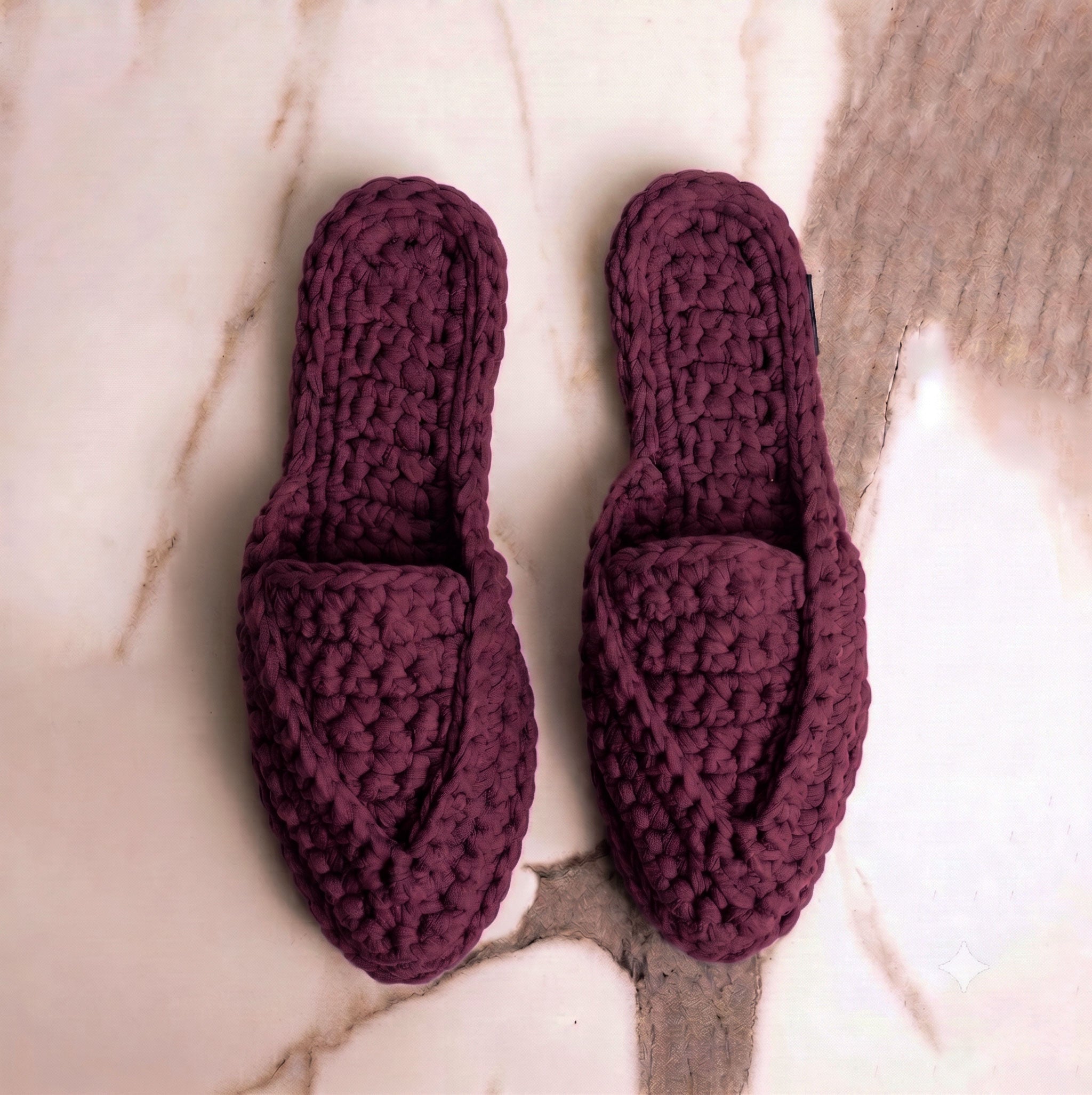 Daria: Handmade Knitted Sandals, Pointed Mules, 6 colors