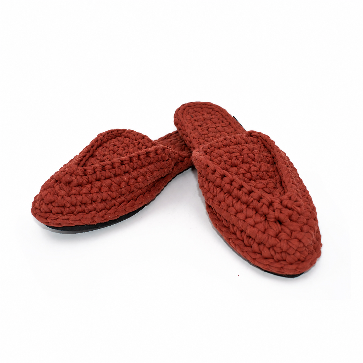 Daria: Handmade Knitted Sandals, Pointed Mules, 6 colors