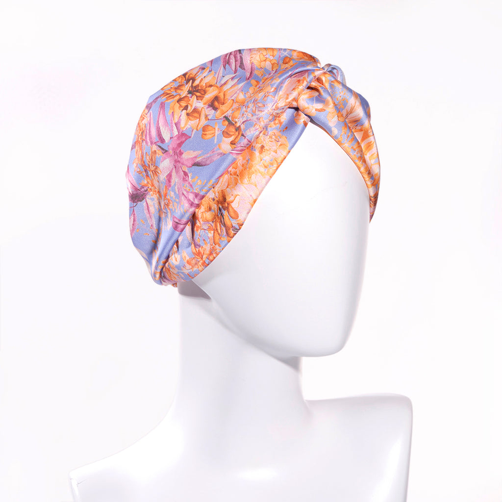 LILIAN: Bandana κορδέλα μαλλιών, με spring floral pattern