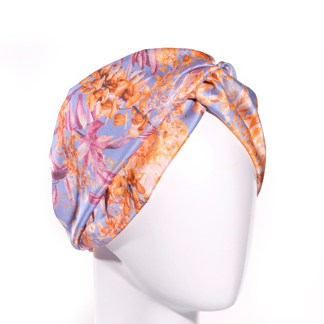 LILIAN: Bandana κορδέλα μαλλιών, με spring floral pattern