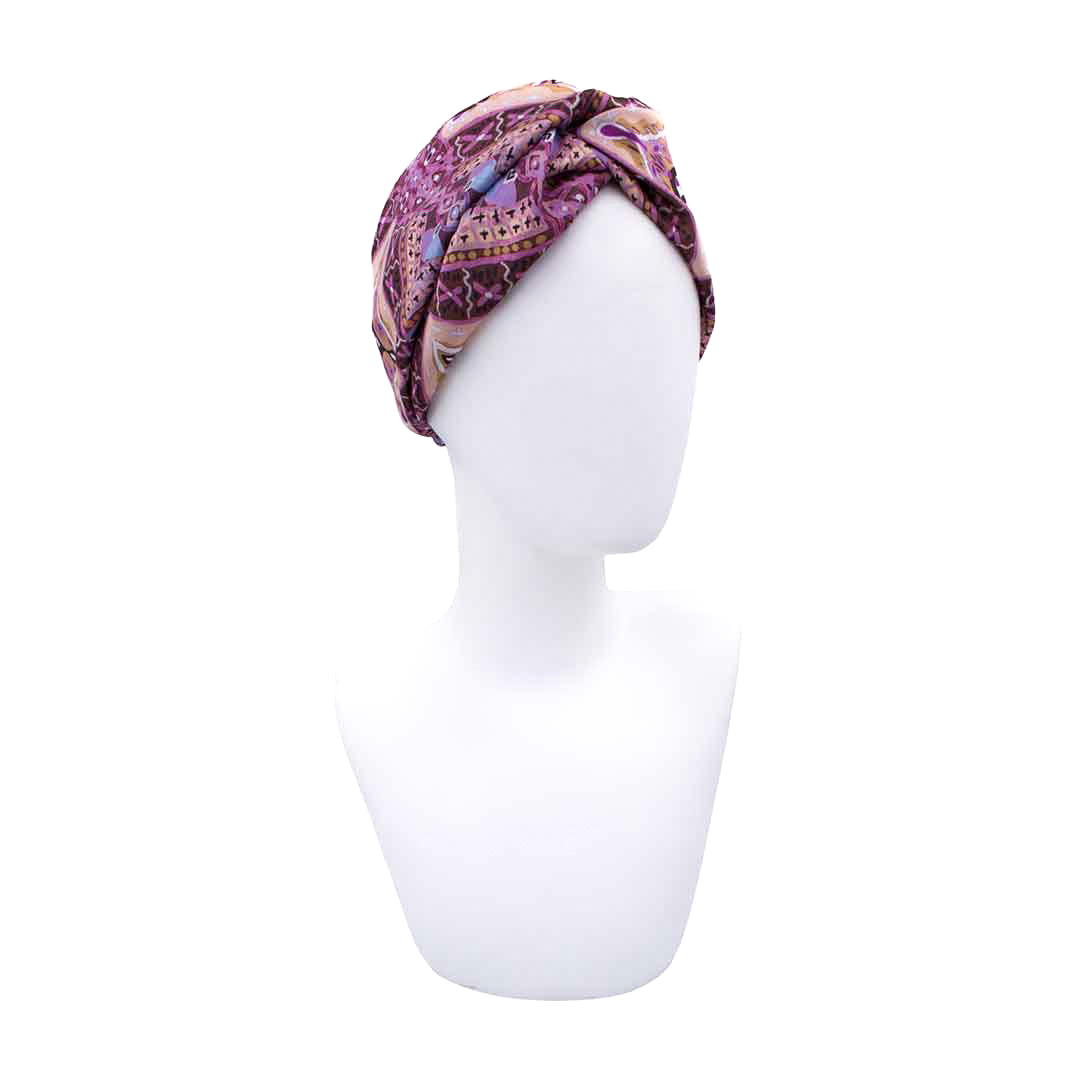 NEYTIRI: Bandana κορδέλα μαλλιών, με argyle damask pattern