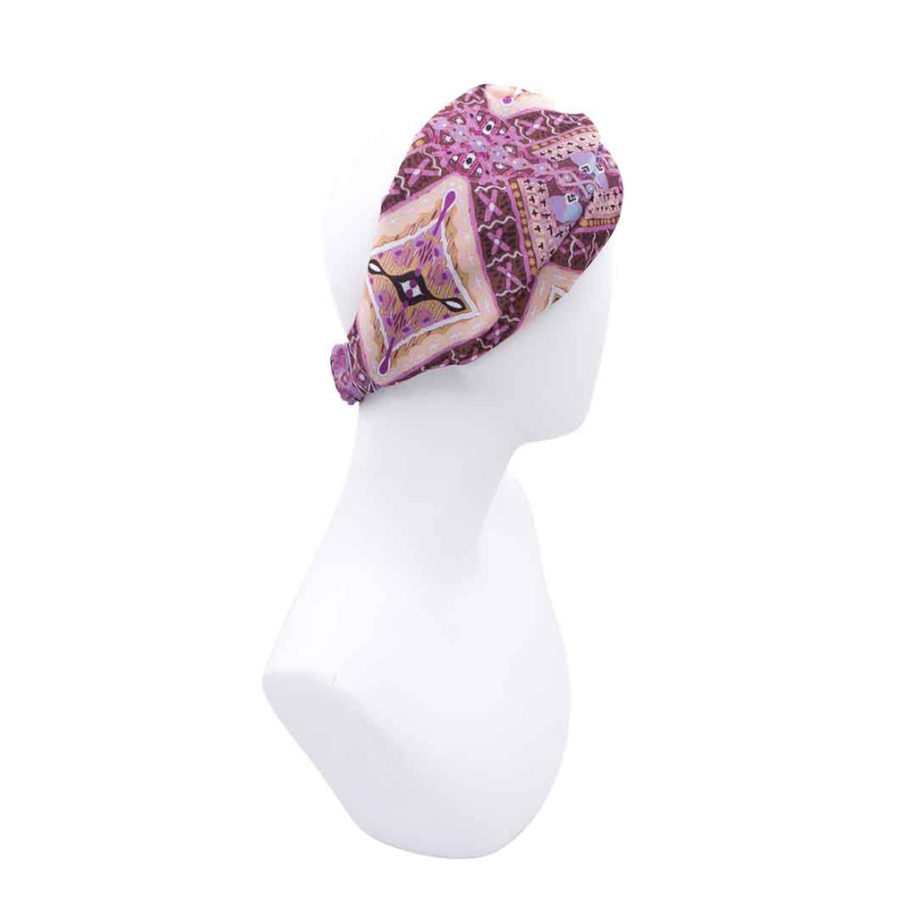 NEYTIRI: Bandana κορδέλα μαλλιών, με argyle damask pattern