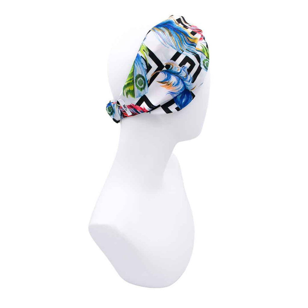 NOODIN: Bandana κορδέλα μαλλιών, με geometric και feathers pattern