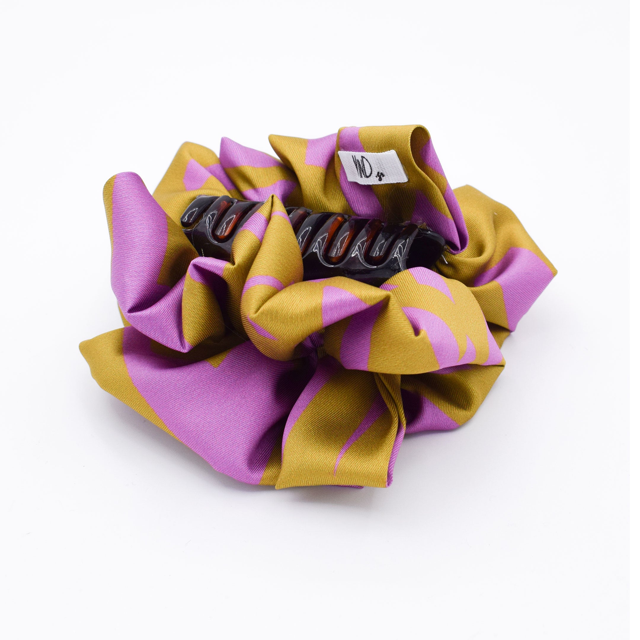 LIVIA LIME: Klammer μαλλιών, με geometric lines pattern