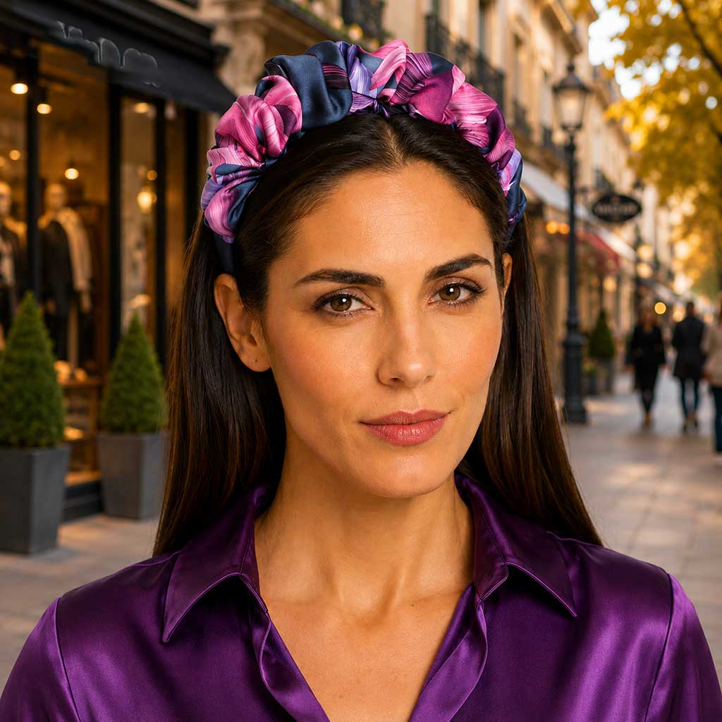 carol-magenta-purple-jacobean-floral-satin-headband