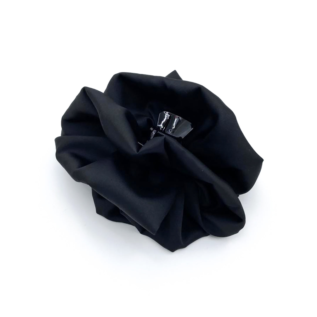 BLACK: Klammer, με μονόχρωμο σατεν, χειροποίητο