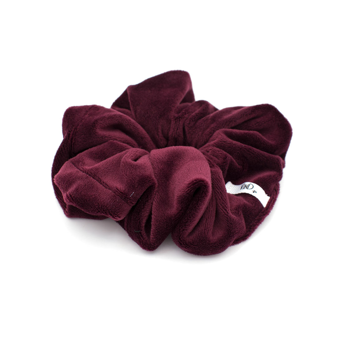 Βελούδινο Scrunchie | Velvet Scrunchie - Bordeaux