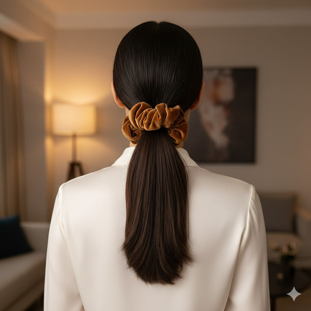 Βελούδινο Scrunchie | Velvet Scrunchie | 11 χρώματα
