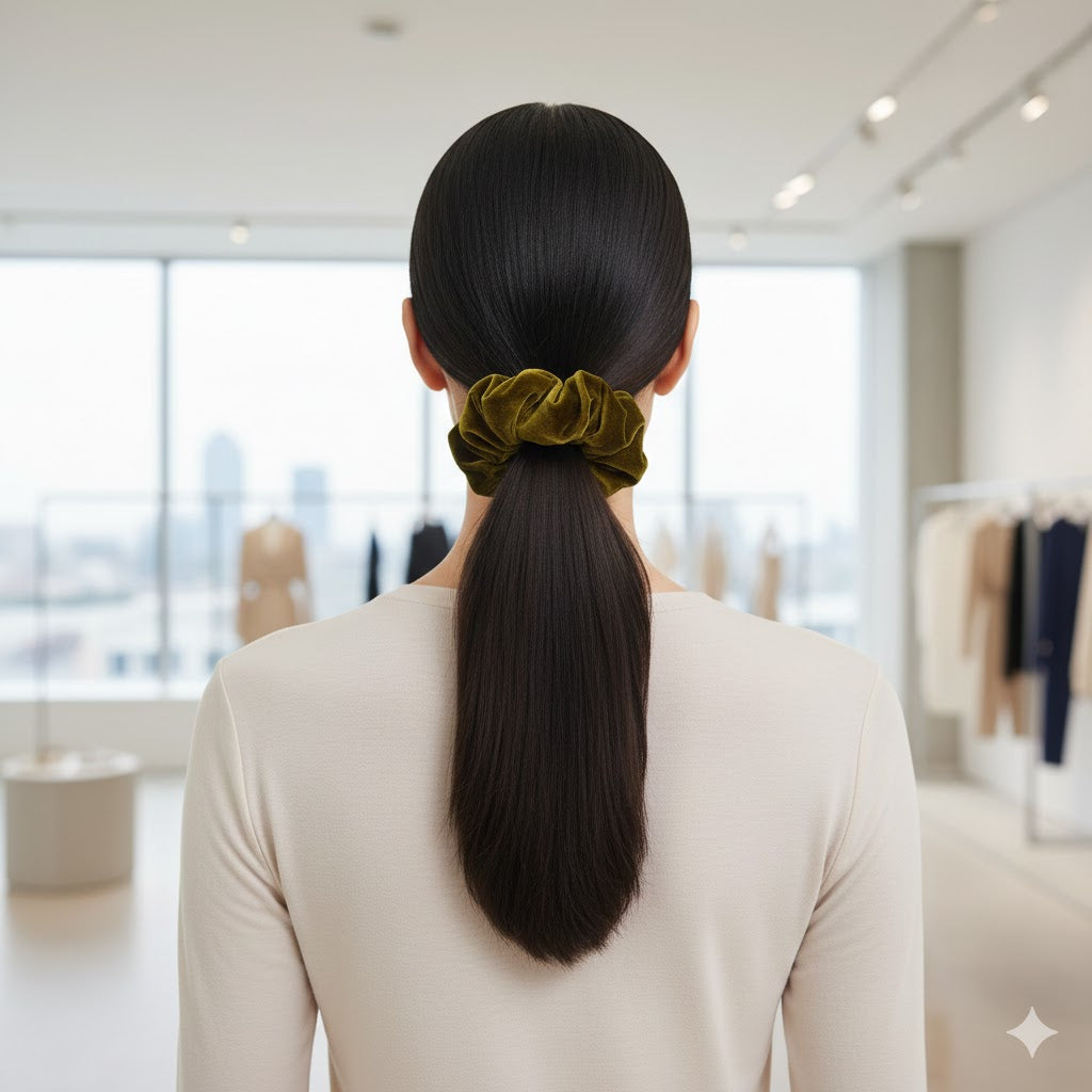 Βελούδινο Scrunchie | Velvet Scrunchie | 11 χρώματα
