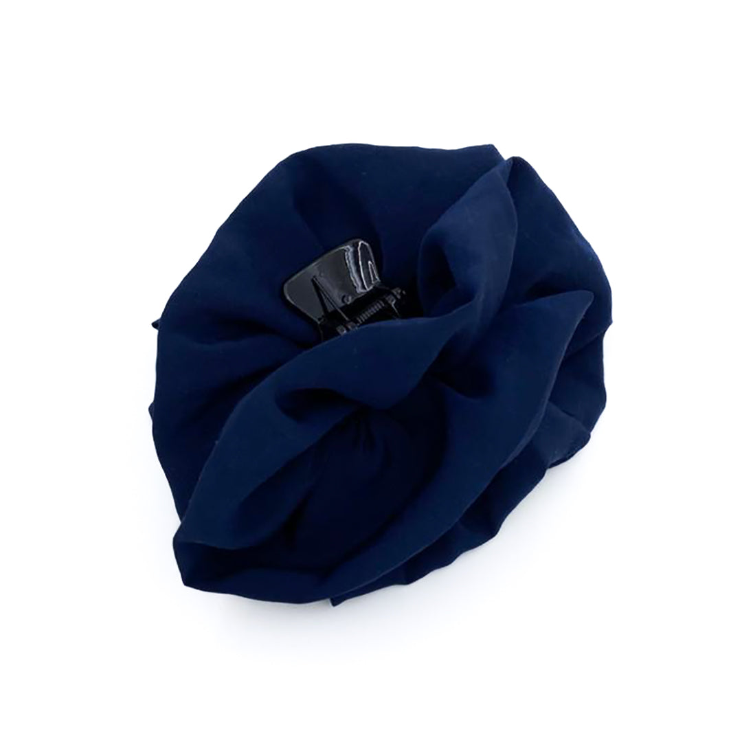 NAVY BLUE:  Klammer, σατέν στολισμα, με μονόχρωμο premium modal ύφασμα